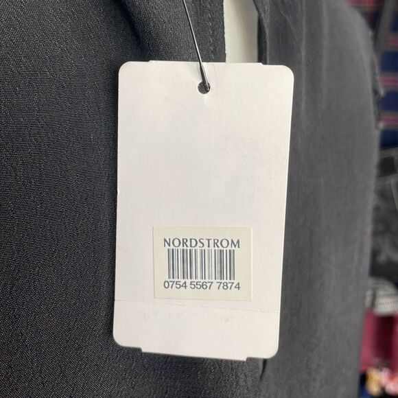 ASTR Black Long Sleeve Floral Lace Mini Dress. Size Large. Witchy, Goth Style. - Picture 12 of 15